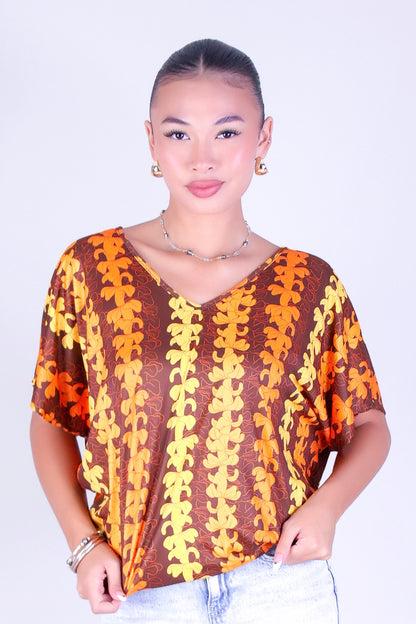 PUAKENIKENI OUTLINE DOLMAN TOP