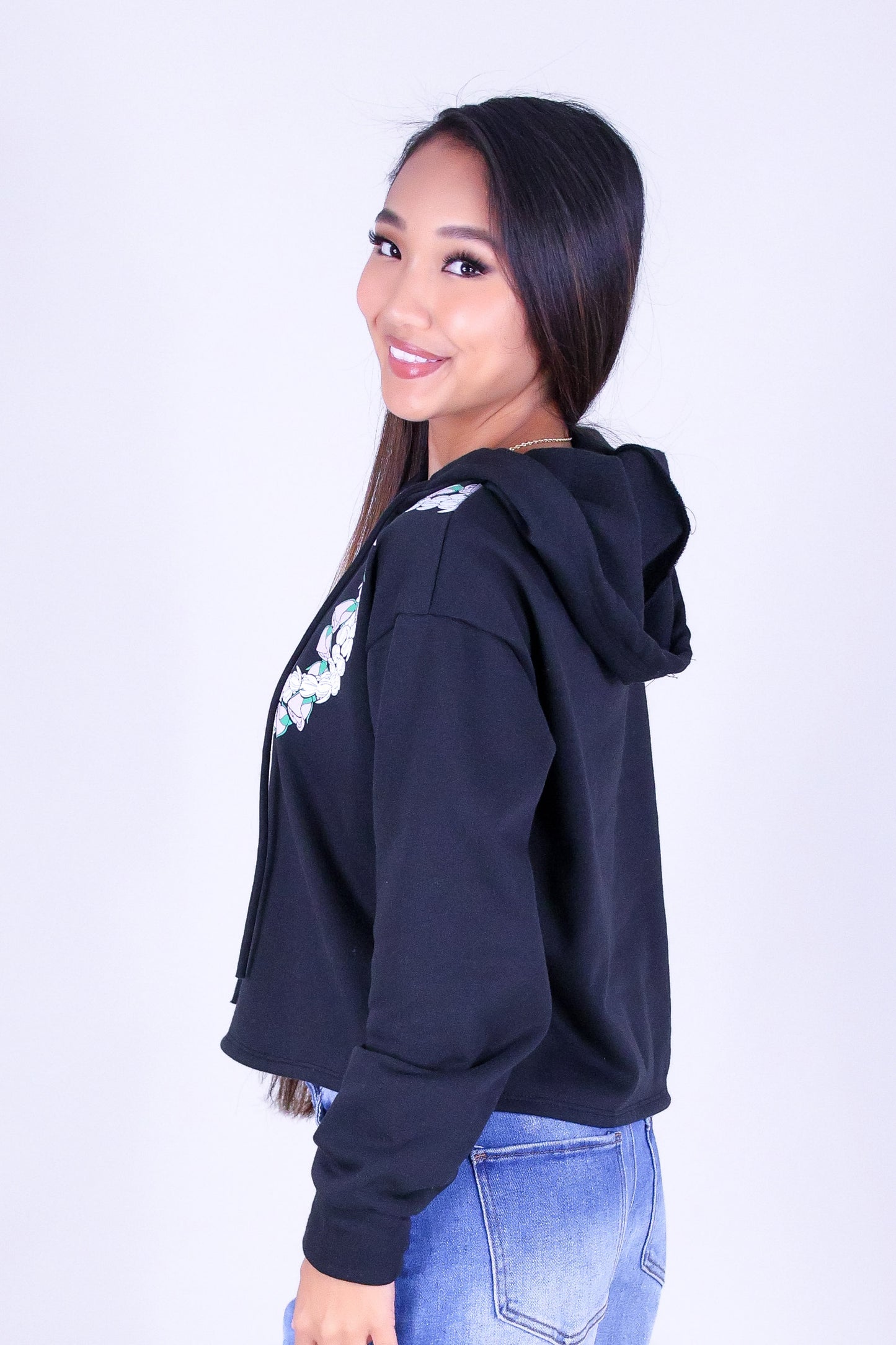 LOKELANI PIKAKE LEI HOODIE