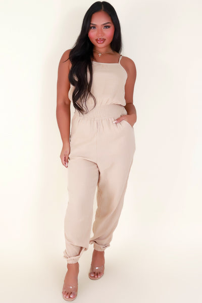 Jeans Warehouse Hawaii - SOLID CASUAL JUMPSUITS - MEET UP JUMPSUIT | By FULL CIRCLE TRENDS