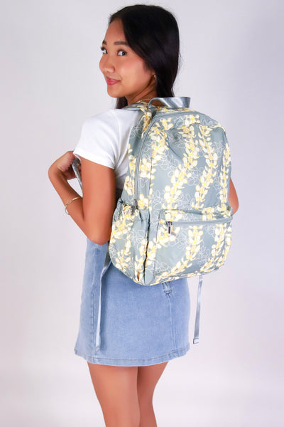 Jeans Warehouse Hawaii - BACKPACKS - PLUMERIA BACKPACK | By GREENWELL PROMOTIONS LTD