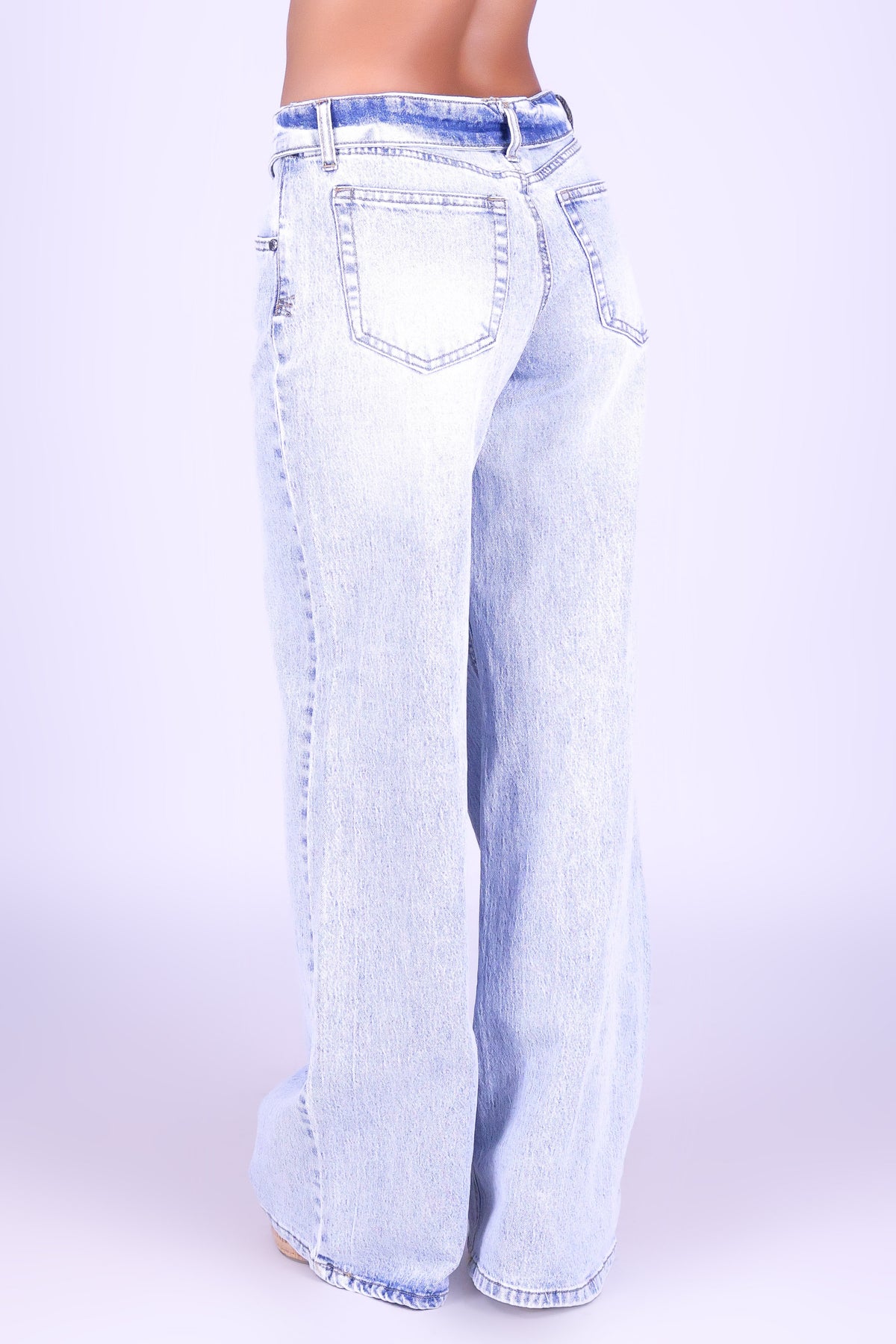 THE CLOVER FOLDOVER JEANS