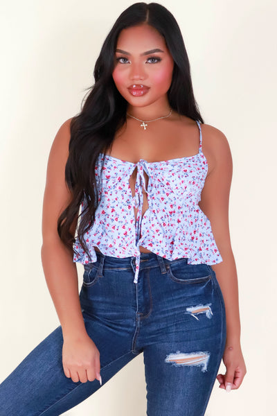 Jeans Warehouse Hawaii - TANK SOLID WOVEN DRESSY TOPS - TALK TO ME TOP | By BEAR DANCE