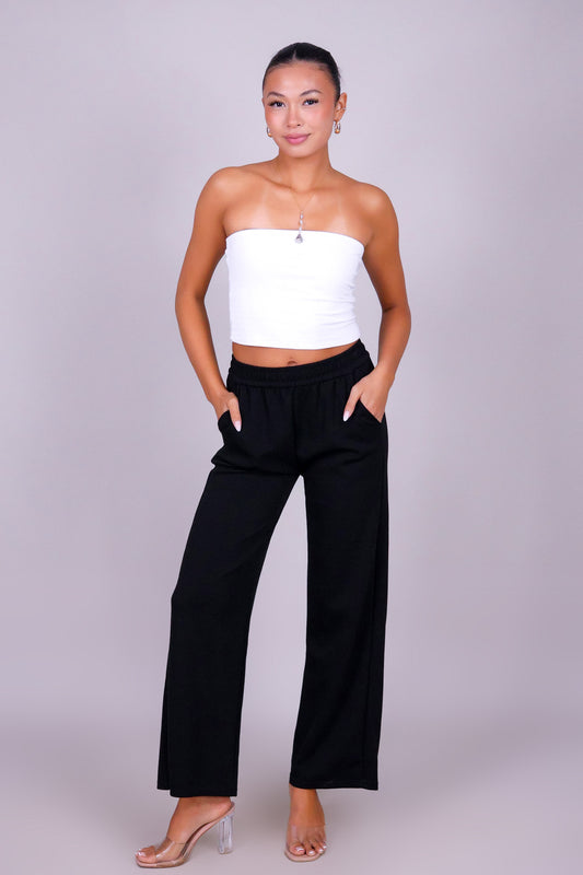 COMFORT STRAIGHT PANTS