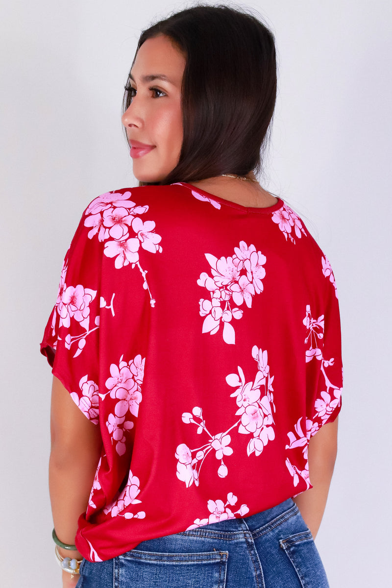 Jeans Warehouse Hawaii - SS PRINT - SAKURA DOLMAN TOP | By LUZ