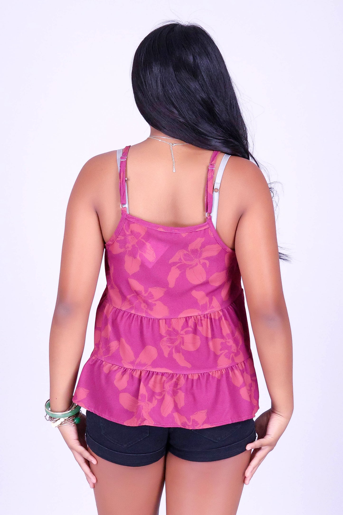 SILK FLOSS TREE FLOWER TOP | KIDS SIZE 2-16