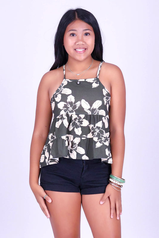 SILK FLOSS TREE FLWOER TOP | KIDS SIZE 2-16