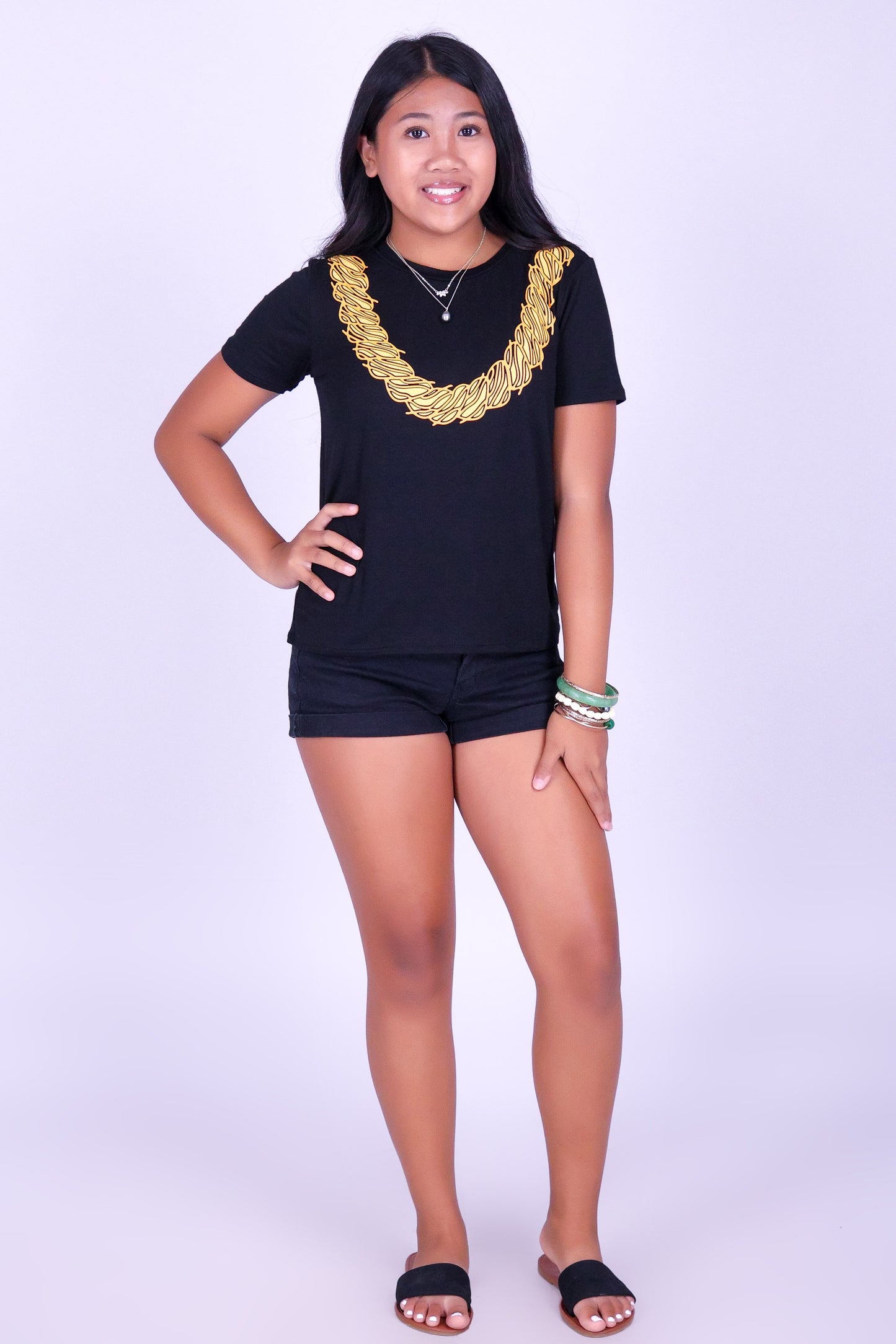 KAUNA'OA LEI TEE | KIDS SIZE 8-16