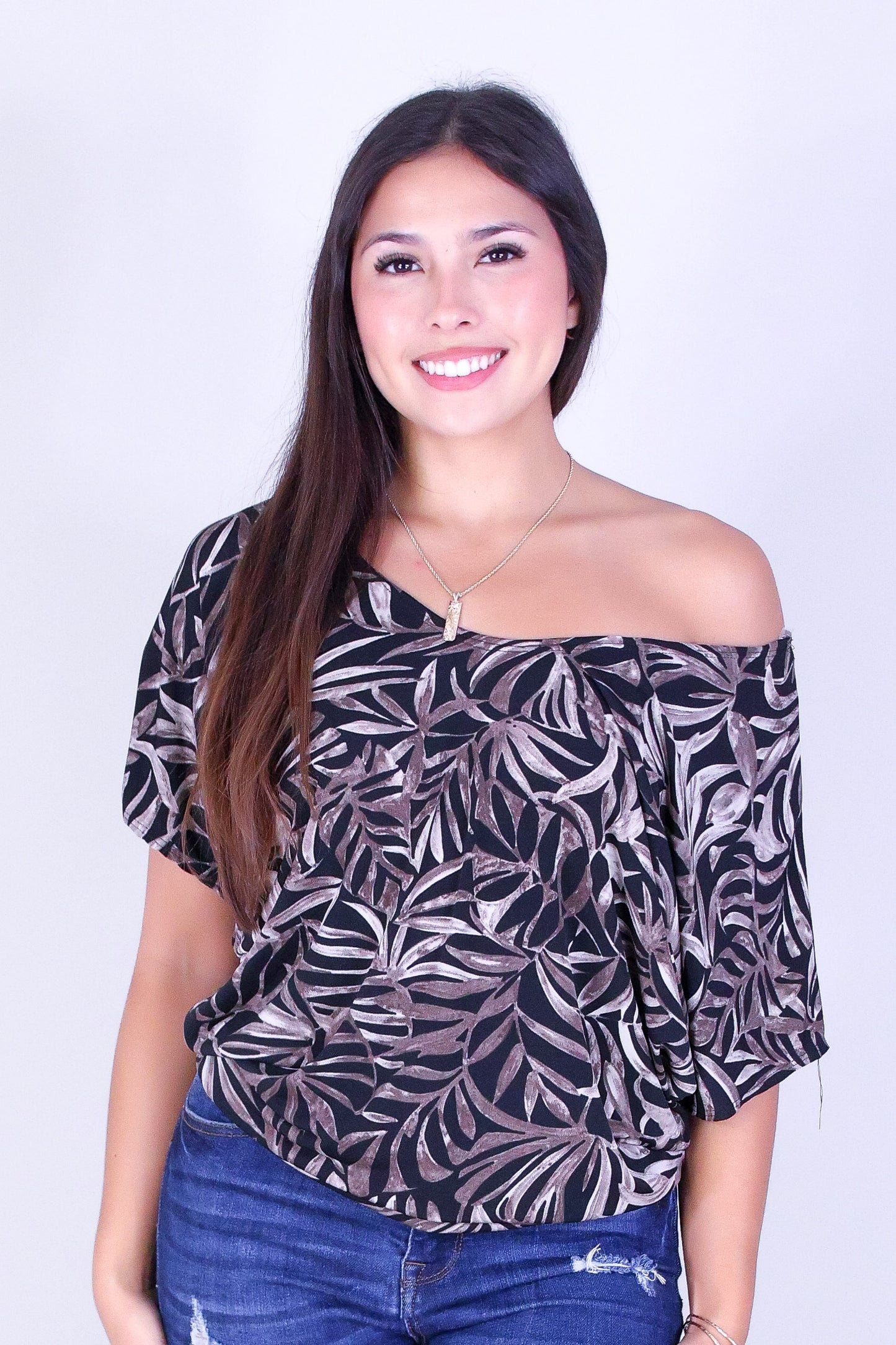 LOVELY LAYERS DOLMAN TOP