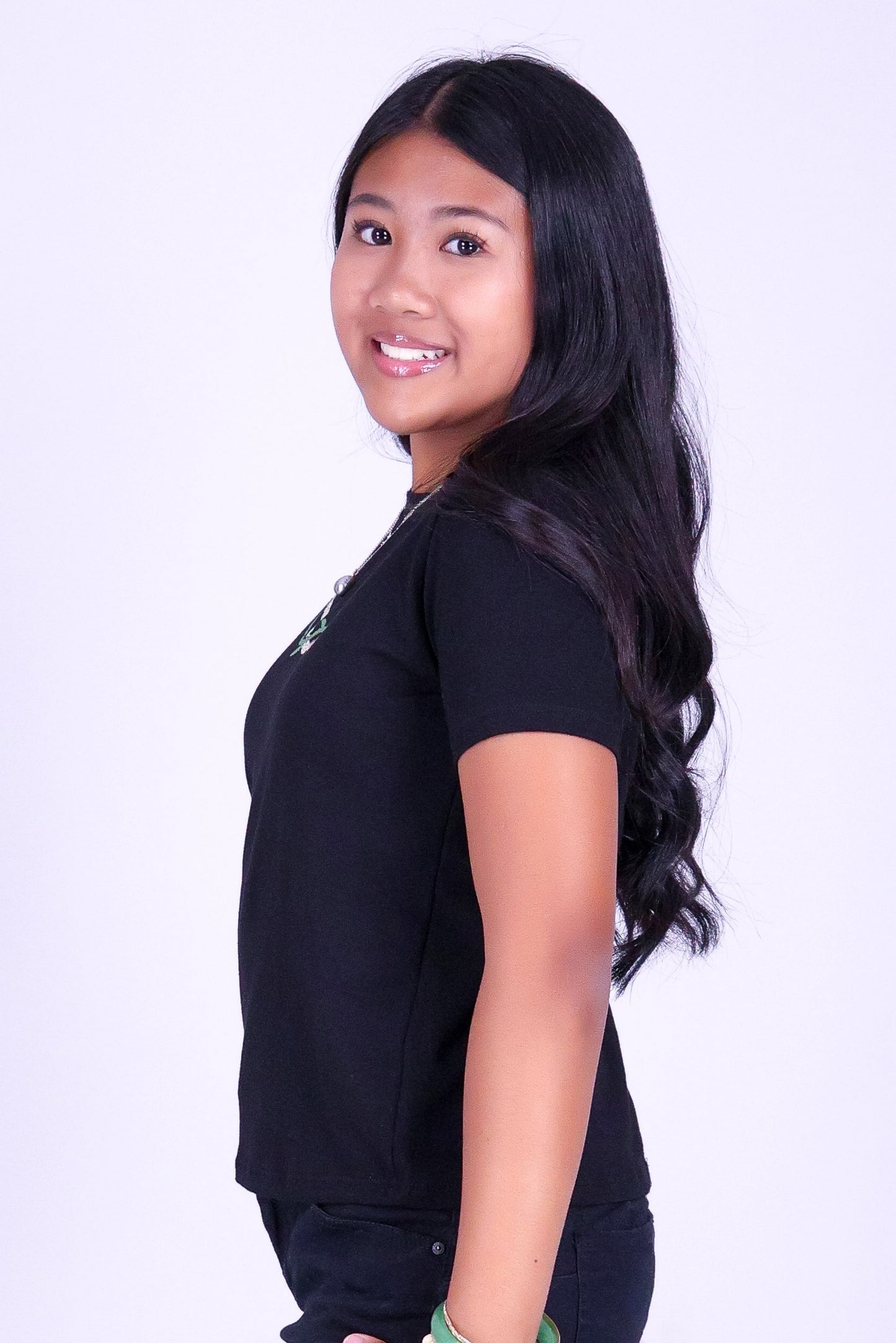TI LEAF PIKAKE LEI OVERSIZED TEE | KIDS SIZE 2-14