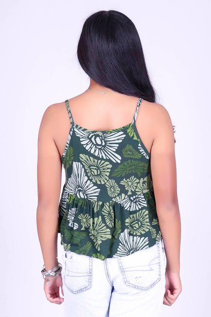ISLAND OPIHI SHELLS PEPLUM TOP | KIDS SIZE 2-16