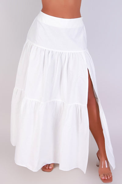 Jeans Warehouse Hawaii - WOVEN LONG SKIRT - WHIRL AWAY MAXI SKIRT | By PASSPORT/MS BUBBLES