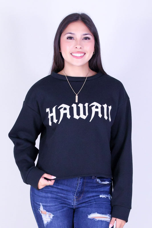 HAWAII RHINESTONES SWEATER