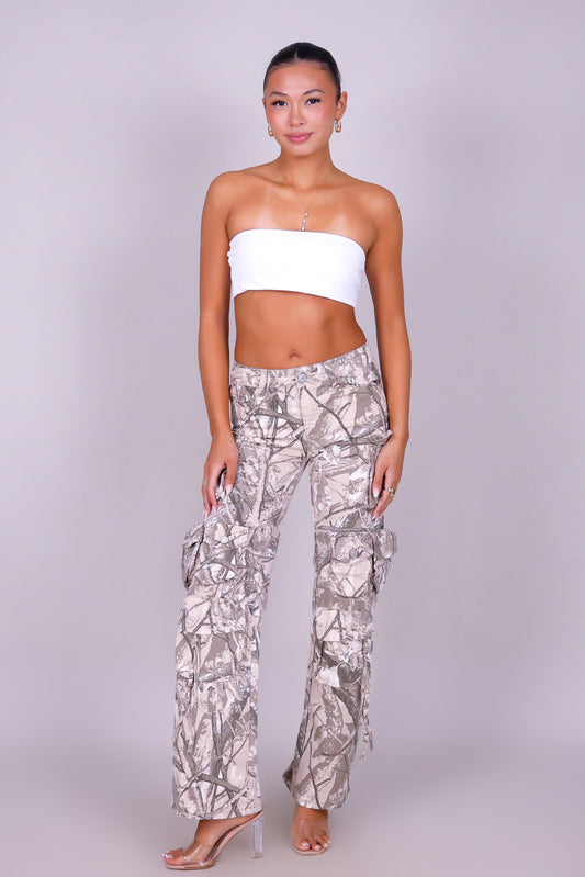 FOREST FADE CAMO CARGO PANTS