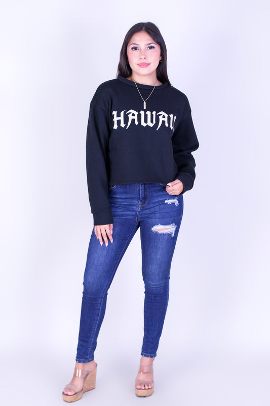 HAWAII RHINESTONES SWEATER
