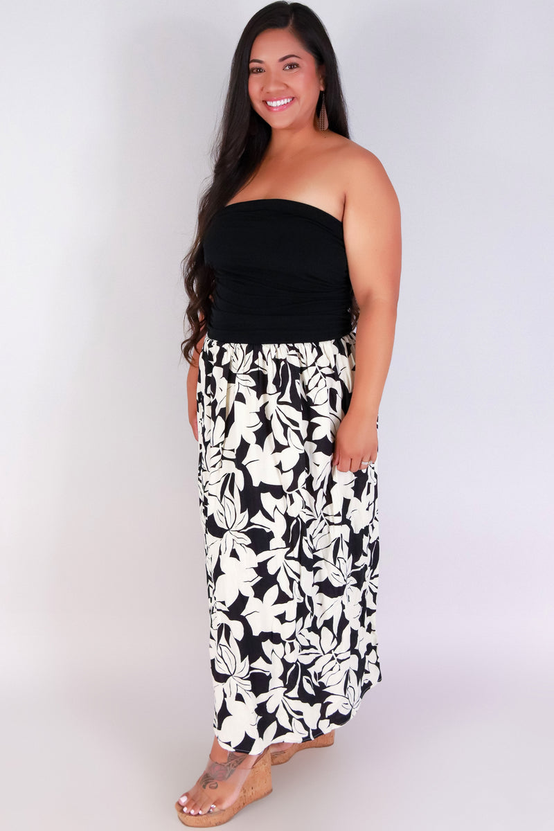 Jeans Warehouse Hawaii - PLUS PLUS KNIT PRINT DRESES - PRINT ME PRETTY DRESS | By ZENOBIA