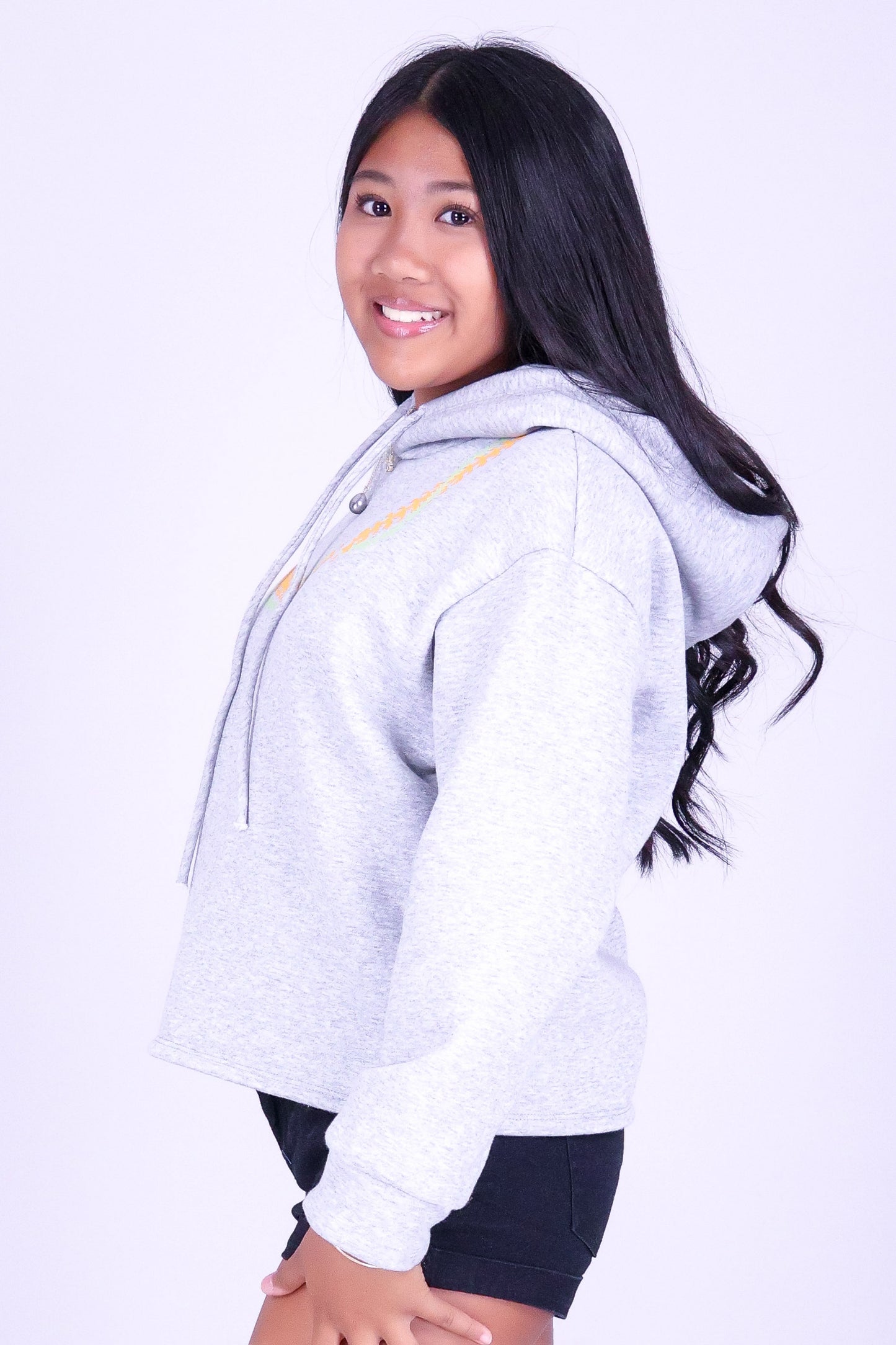 MIX LEI OVERSIZED HOODIE | KIDS SIZE 2-14