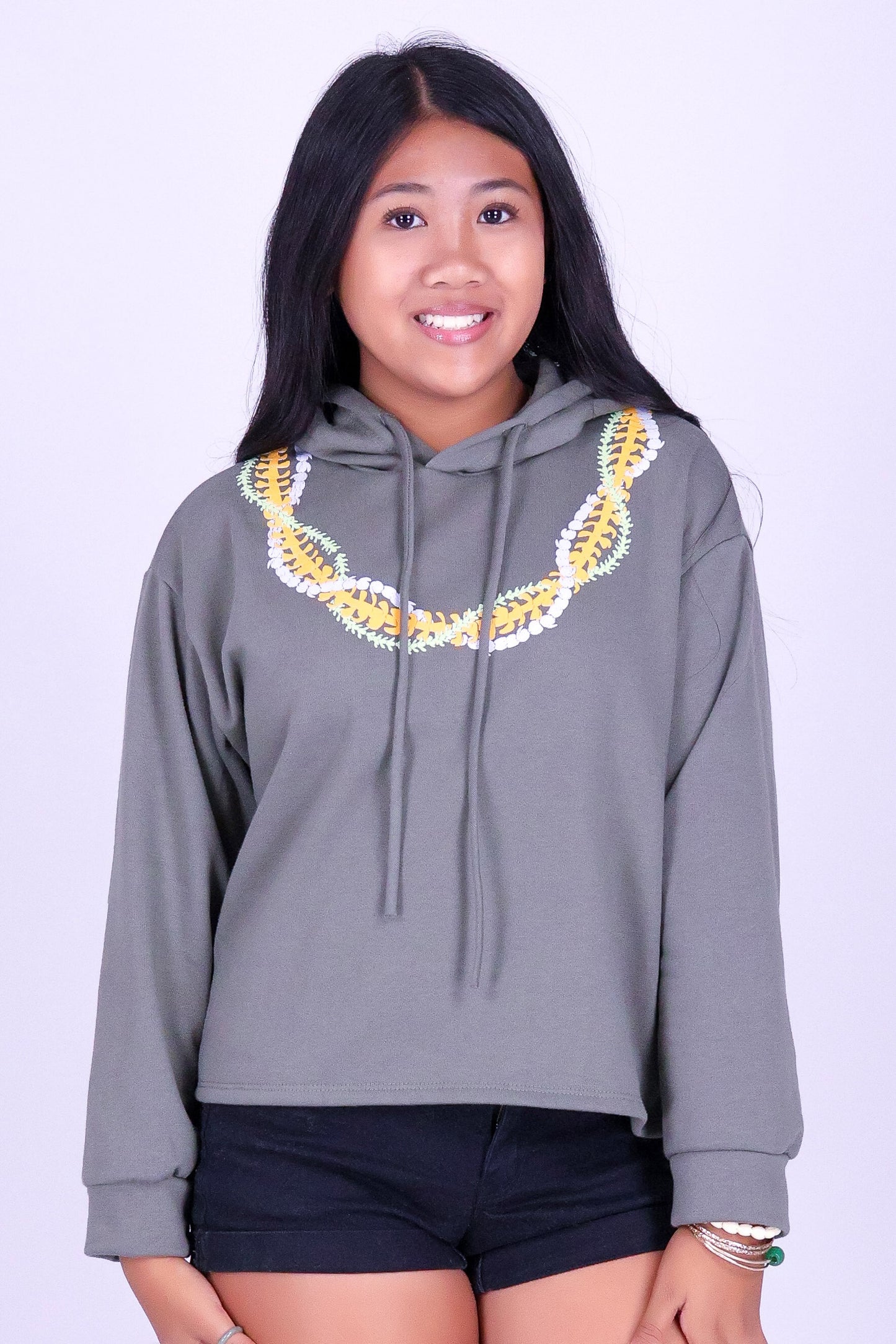 MIX LEI OVERSIZED HOODIE | KIDS SIZE 2-14