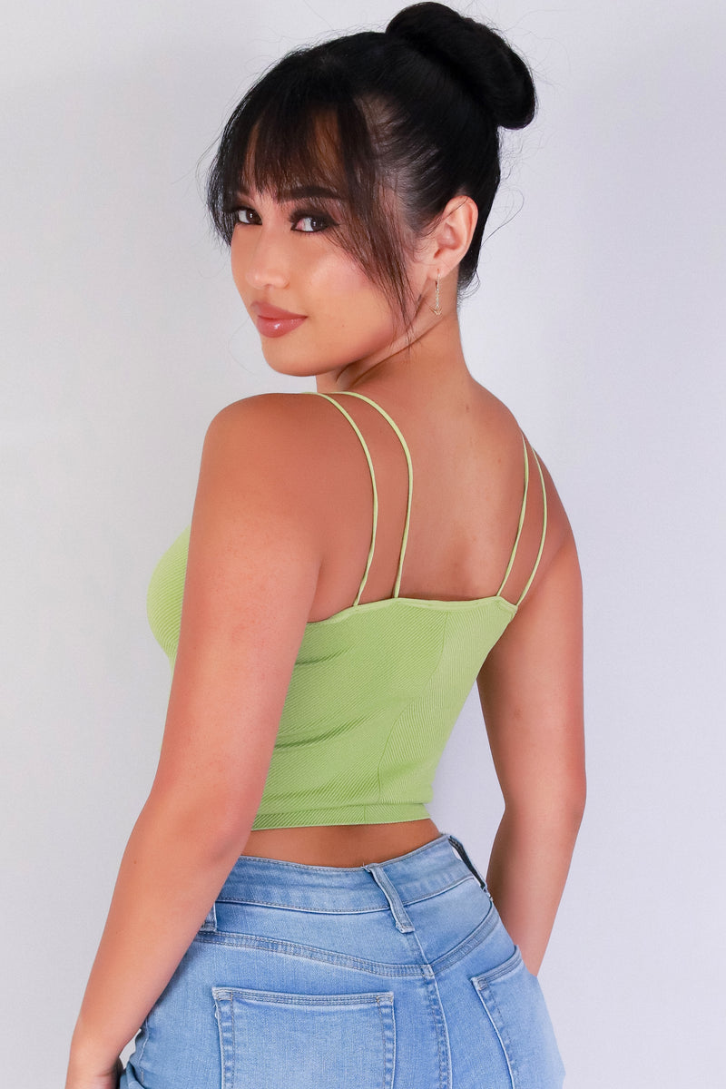 Jeans Warehouse Hawaii - S/L SOLID KNIT TOPS - FIT & FLEX SEAMLESS CROP TOP | By VERY J