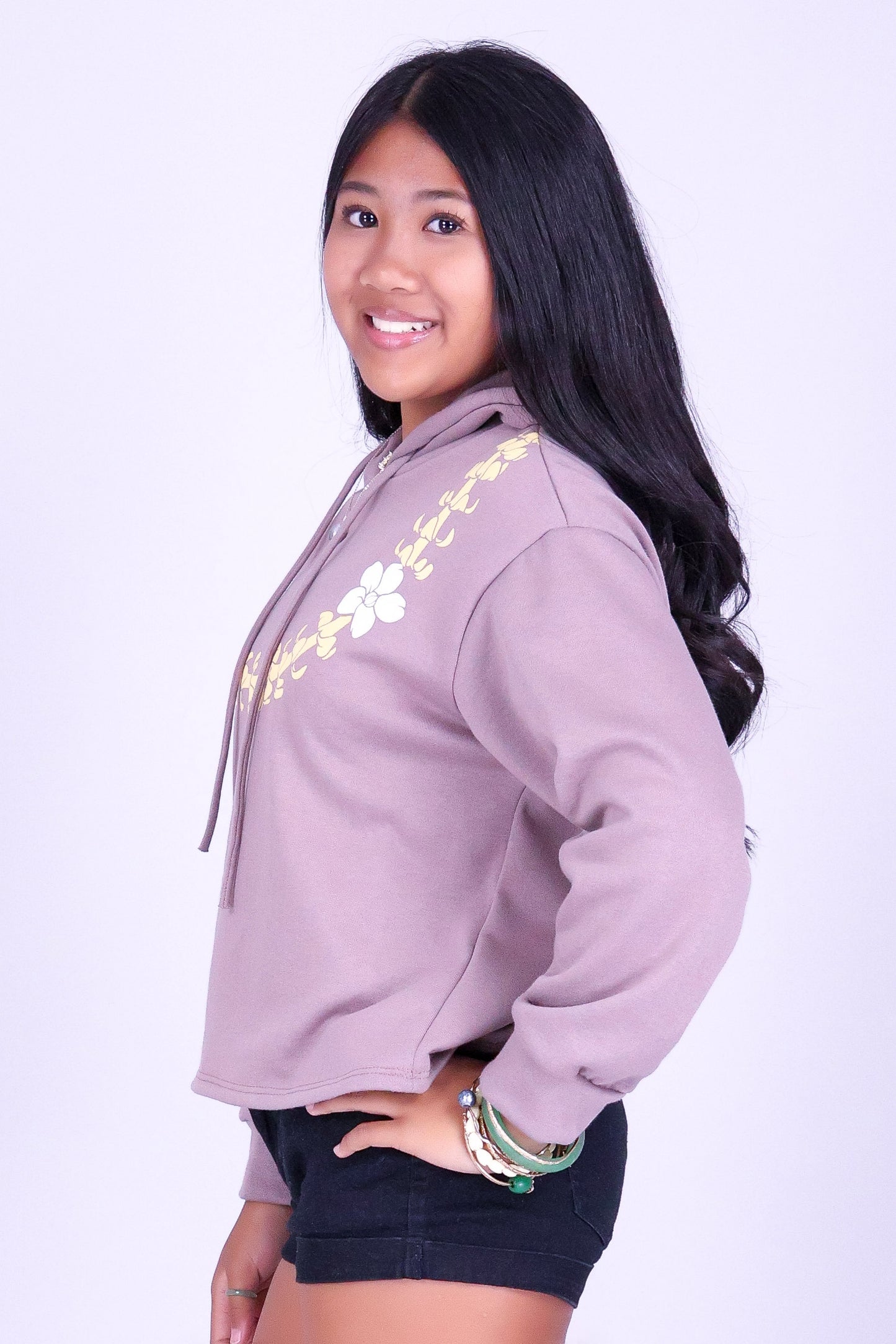 PUAKENIKENI LEI DUO HOODIE | KIDS SIZE 2-14