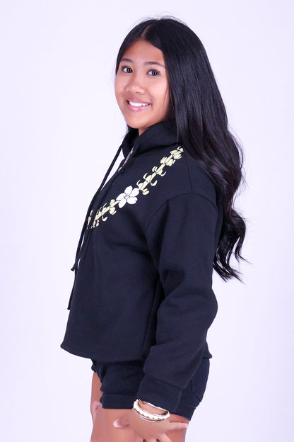 PUAKENIKENI LEI DUO HOODIE | KIDS SIZE 2-14