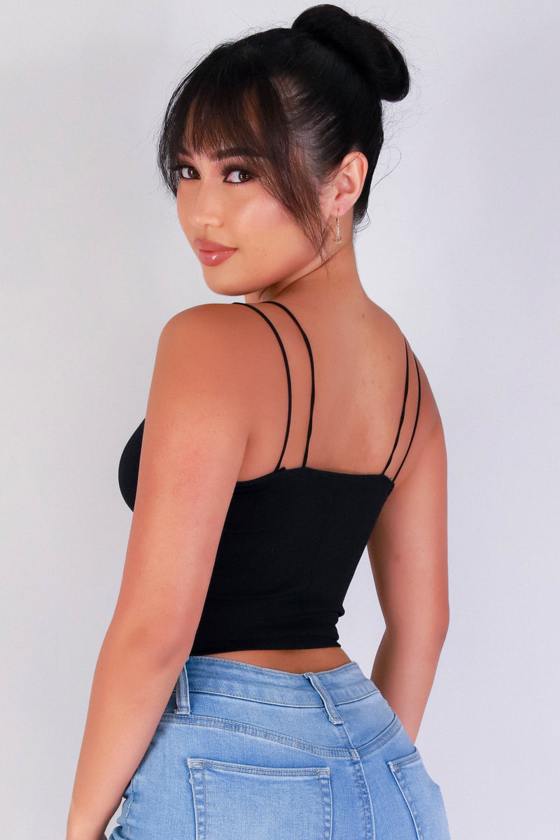 Jeans Warehouse Hawaii - S/L SOLID KNIT TOPS - FIT & FLEX SEAMLESS CROP TOP | By VERY J