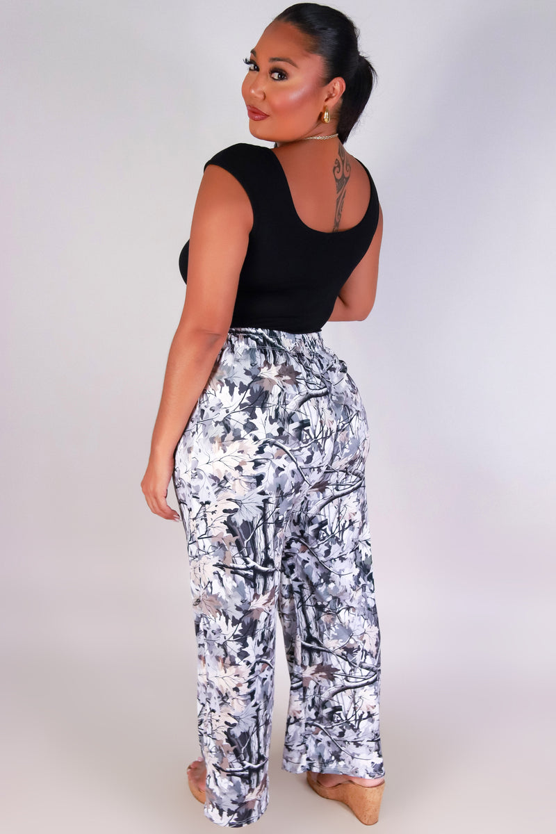 Jeans Warehouse Hawaii - PLUS Knit Pants - HUNT ME DOWN HUNTING CAMO PANTS | By LUZ