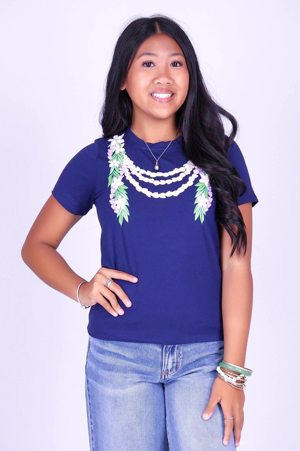 PIKAKE MAILE LEI TEE | KIDS SIZE 2-14