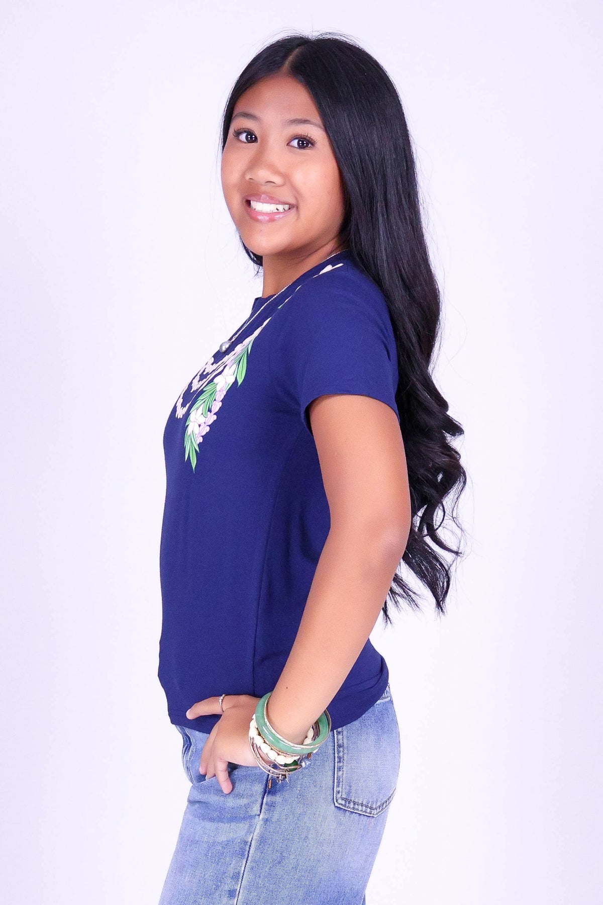 PIKAKE MAILE LEI TEE | KIDS SIZE 2-14
