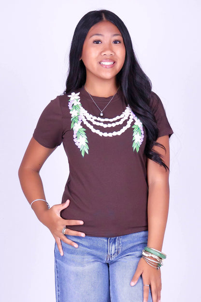 PIKAKE MAILE LEI TEE | KIDS SIZE 2-14