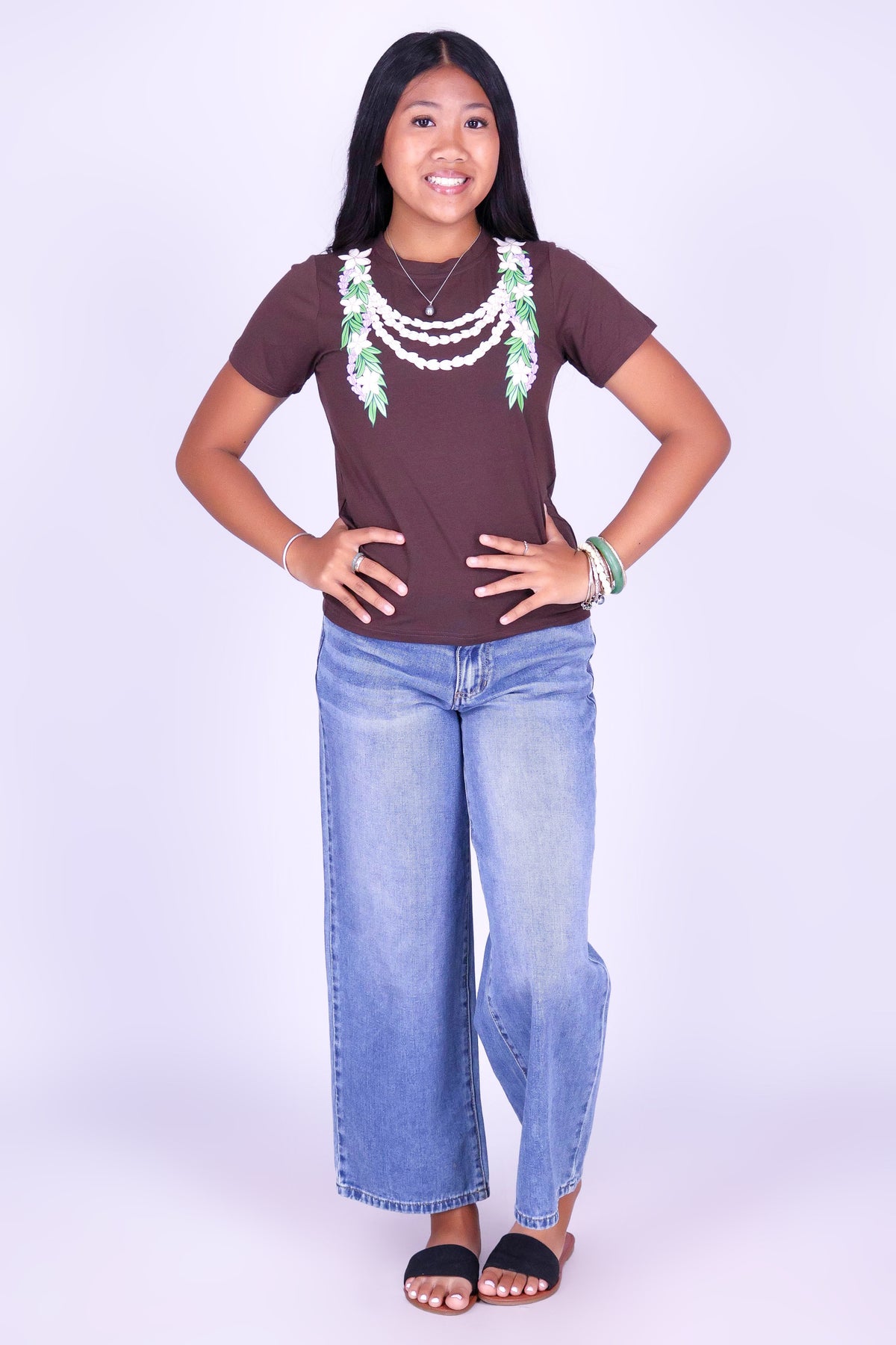 PIKAKE MAILE LEI TEE | KIDS SIZE 2-14