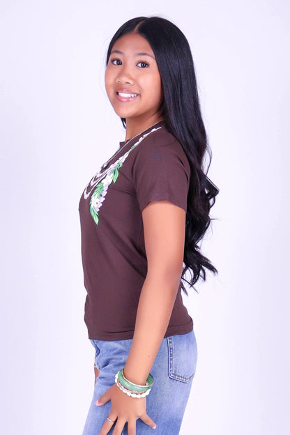 PIKAKE MAILE LEI TEE | KIDS SIZE 2-14