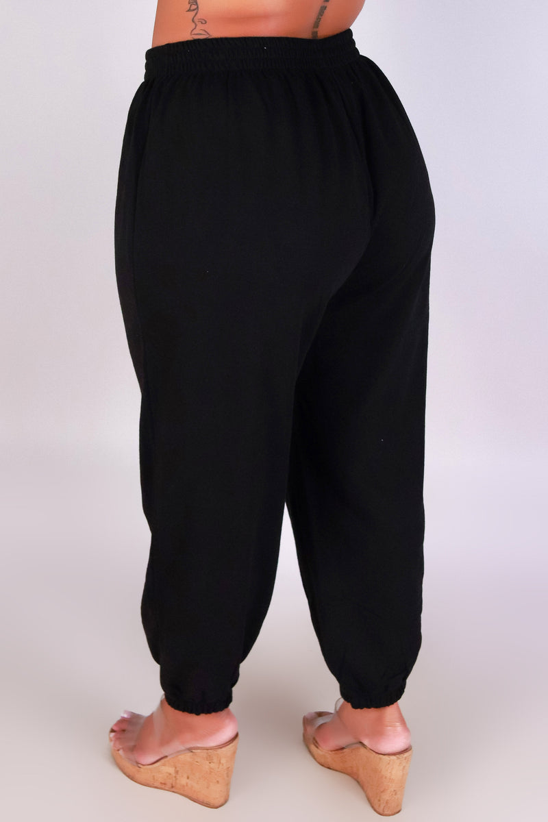 Jeans Warehouse Hawaii - PLUS Knit Pants - COZY MOVES JOGGER | By CRESCITA APPAREL/SHINE I
