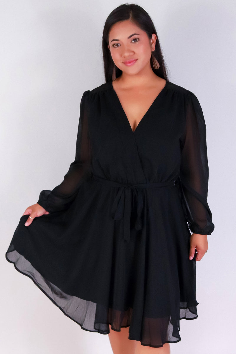 Jeans Warehouse Hawaii - PLUS PLUS WOVEN SOLID DRESSES - DRAPED IN DREAM DRESS | By ZENOBIA