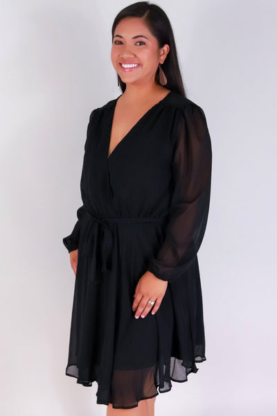 Jeans Warehouse Hawaii - PLUS PLUS WOVEN SOLID DRESSES - DRAPED IN DREAM DRESS | By ZENOBIA