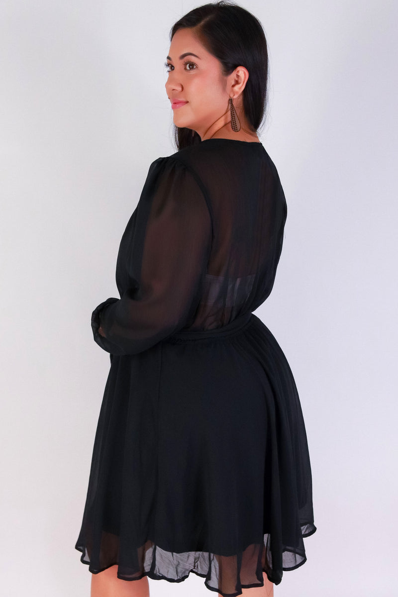 Jeans Warehouse Hawaii - PLUS PLUS WOVEN SOLID DRESSES - DRAPED IN DREAM DRESS | By ZENOBIA