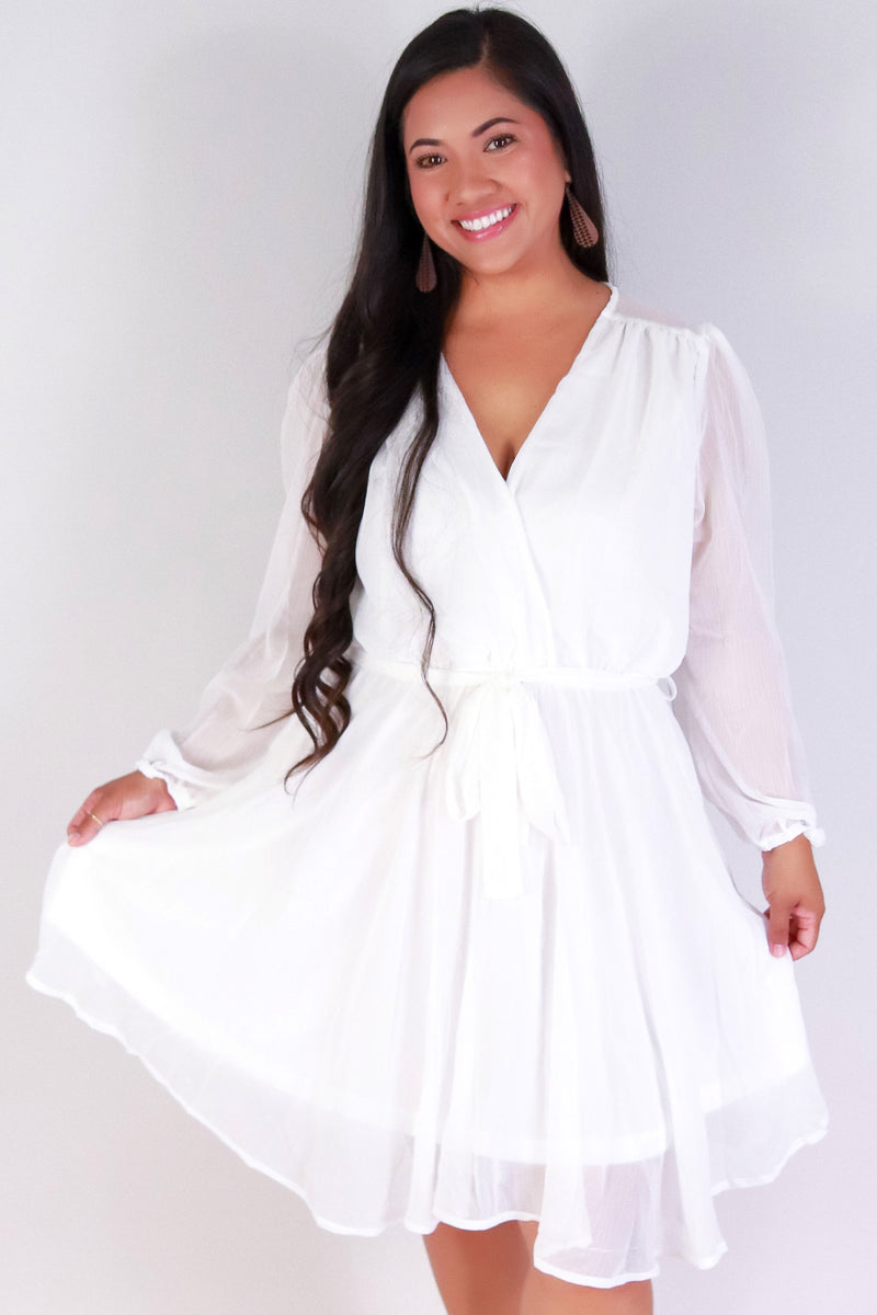 Jeans Warehouse Hawaii - PLUS PLUS WOVEN SOLID DRESSES - DRAPED IN DREAM DRESS | By ZENOBIA