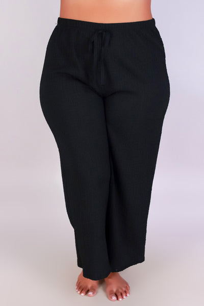 Jeans Warehouse Hawaii - PLUS SOLID DRESSY PANTS - SWEET TALK PANTS | By ZENOBIA