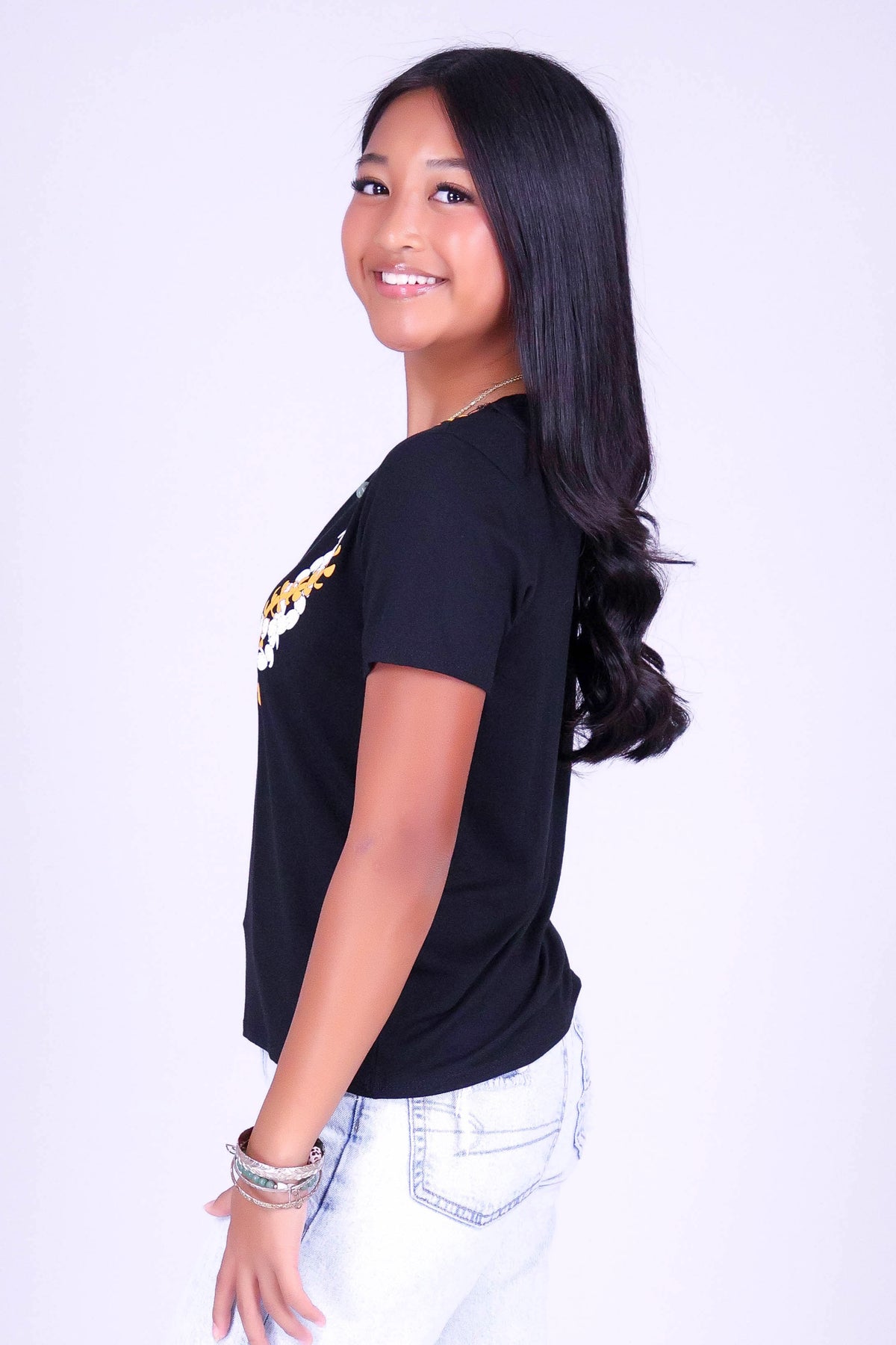 TWISTED PUAKENIKENI PIKAKE LEI TEE | KIDS SIZE 2-16