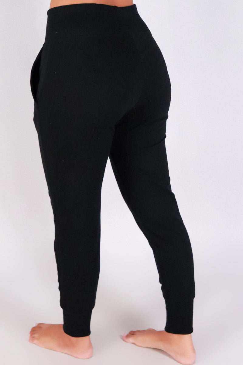 Jeans Warehouse Hawaii - ACTIVE KNIT PANT/CAPRI - NOT MY IDEA JOGGER | By AMBIANCE APPAREL