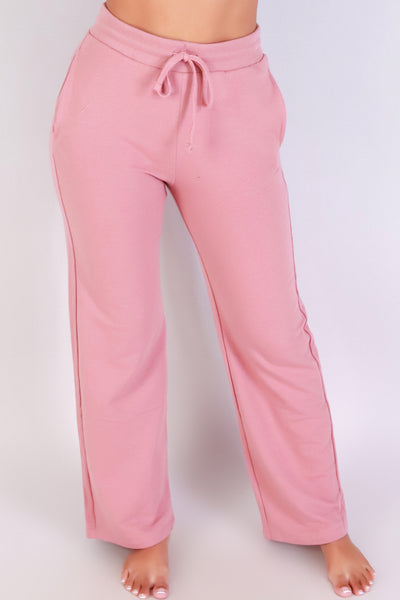 Jeans Warehouse Hawaii - ACTIVE KNIT PANT/CAPRI - ALL DAY WIDE LEG PANTS | By AMBIANCE APPAREL