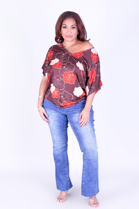 MULTI ALOALO DOLMAN TOP