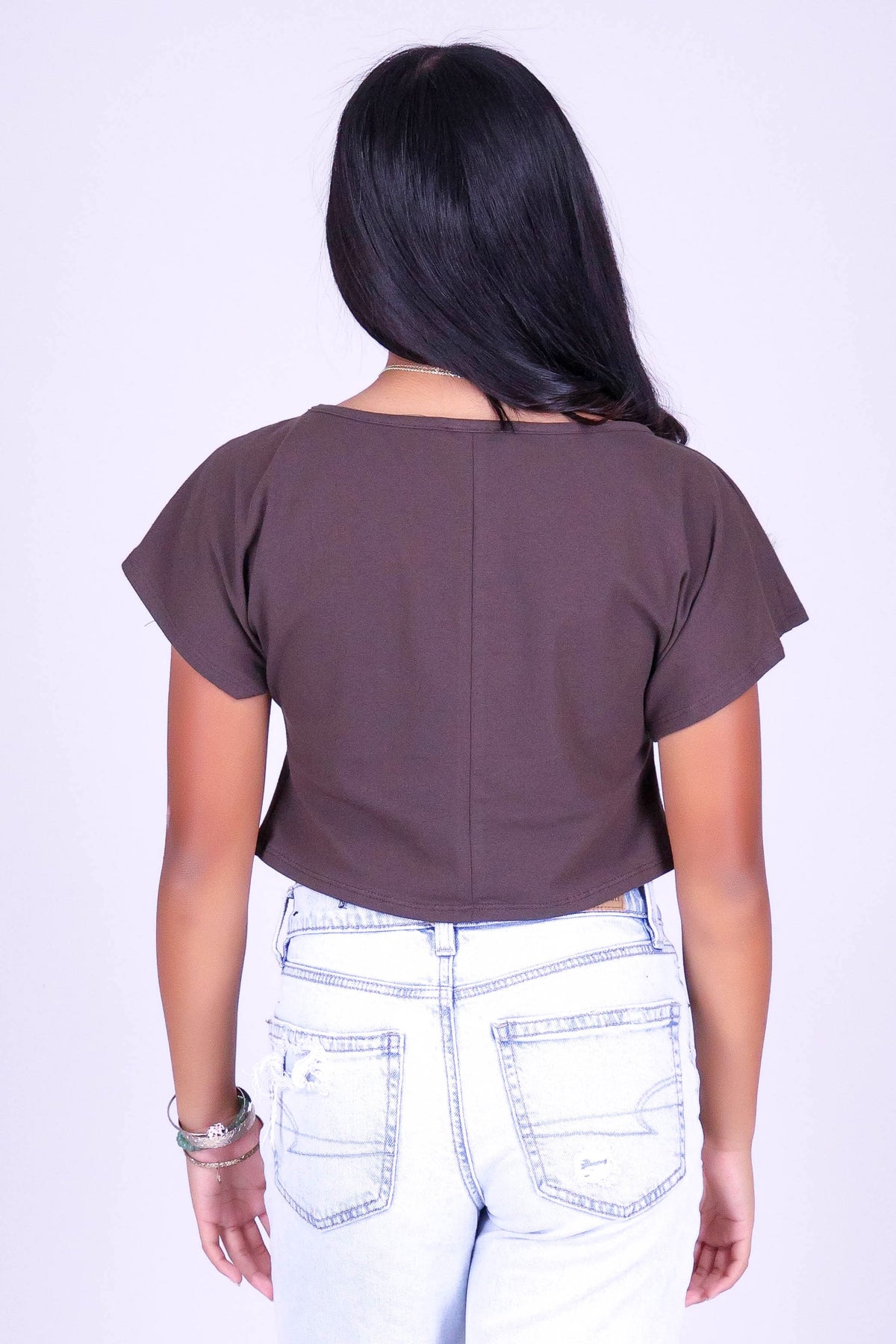 4 ULU QUILT OFF SHOULDER TEE | KIDS SIZE 8-16