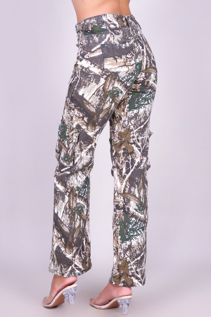 SILENT TERRAIN HUNTING CAMO CARGO JEANS