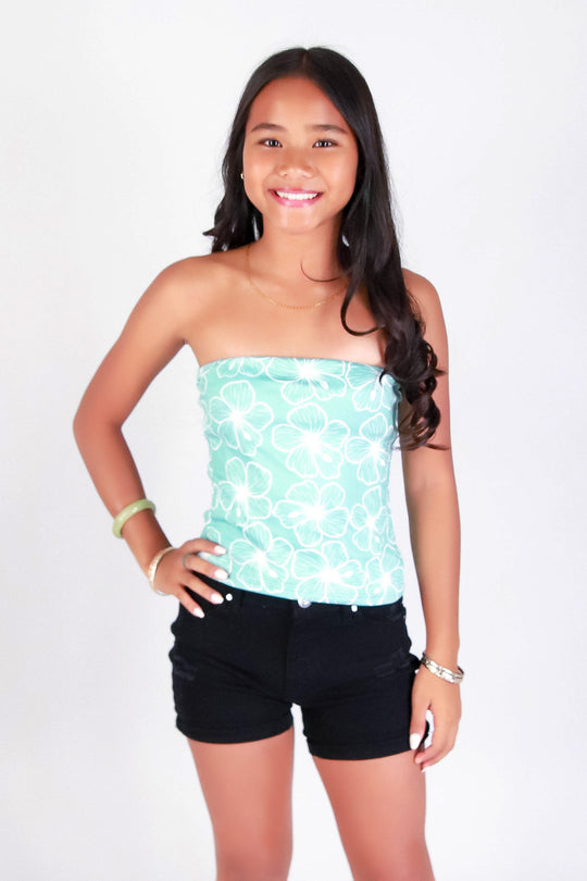 PUA ALOALO TUBE TOP | KIDS SIZE 2-16