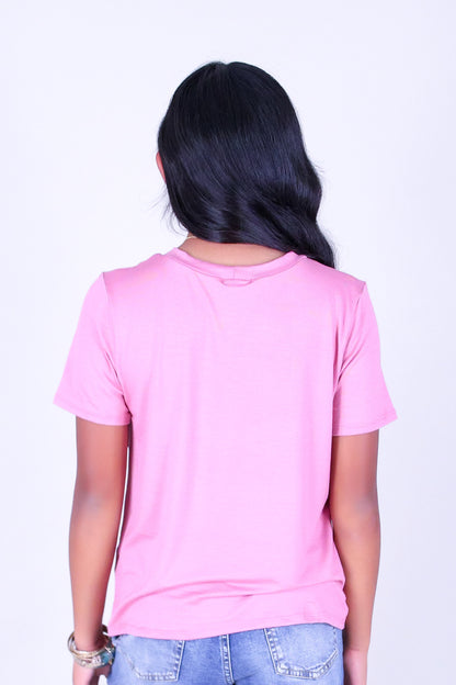 TI LEAF PIKAKE TWIST LEI TEE | KIDS SIZE 2-16