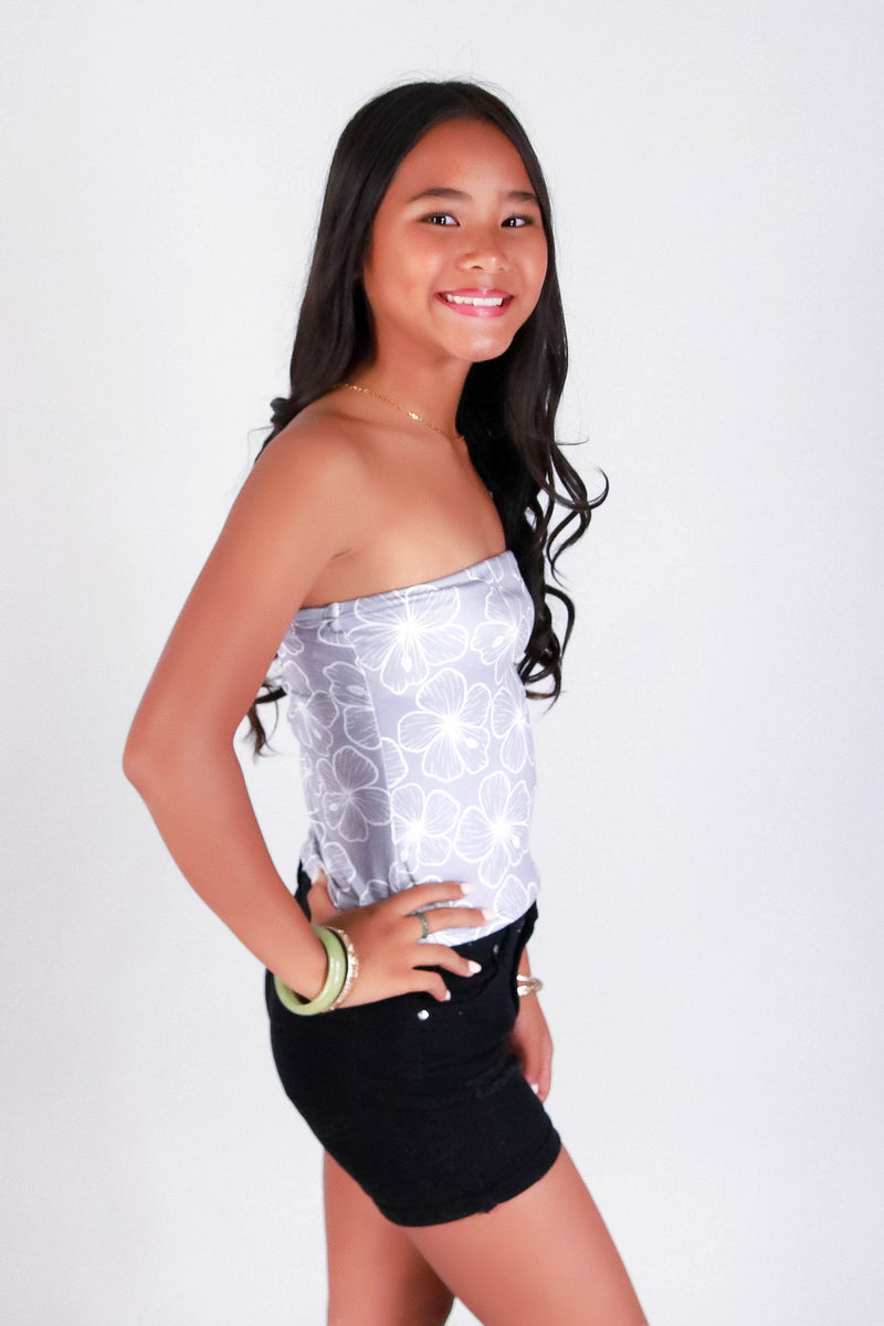 PUA ALOALO TUBE TOP | KIDS SIZE 2-16