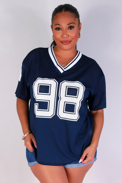 Jeans Warehouse Hawaii - PLUS S/S PRINT WOVEN TOPS - JERSEY GIRL | By POPULAR 21