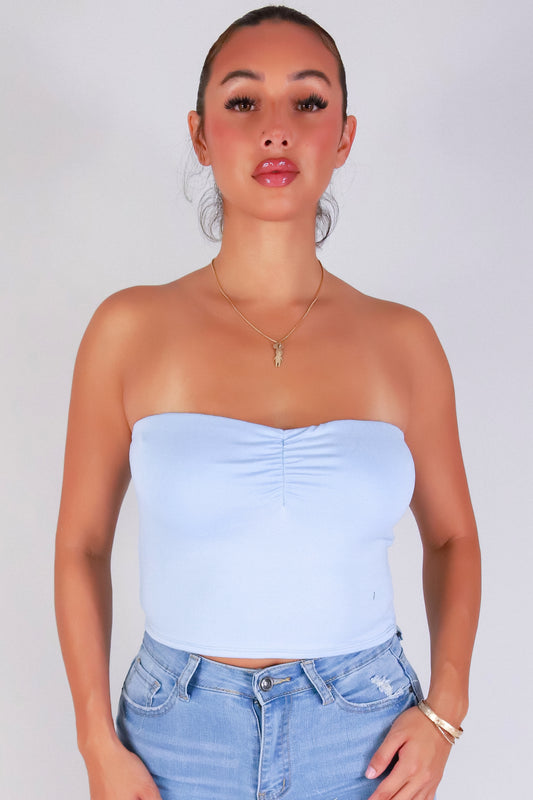 Jeans Warehouse Hawaii - SL CASUAL SOLID - SIMPLISTIC TUBE TOP | By TIMING