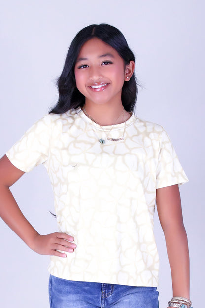 WAVY HIBISCUS TOP | KIDS SIZE 2-16