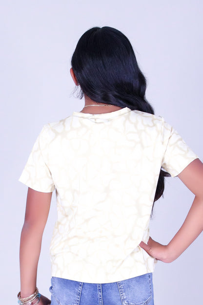 WAVY HIBISCUS TOP | KIDS SIZE 2-16